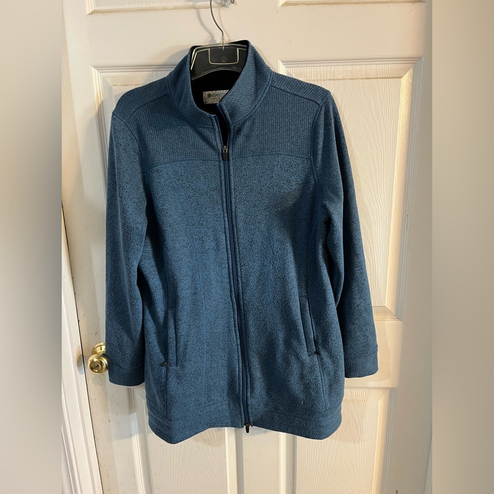 Aventura Blue Zip Up Jacket
